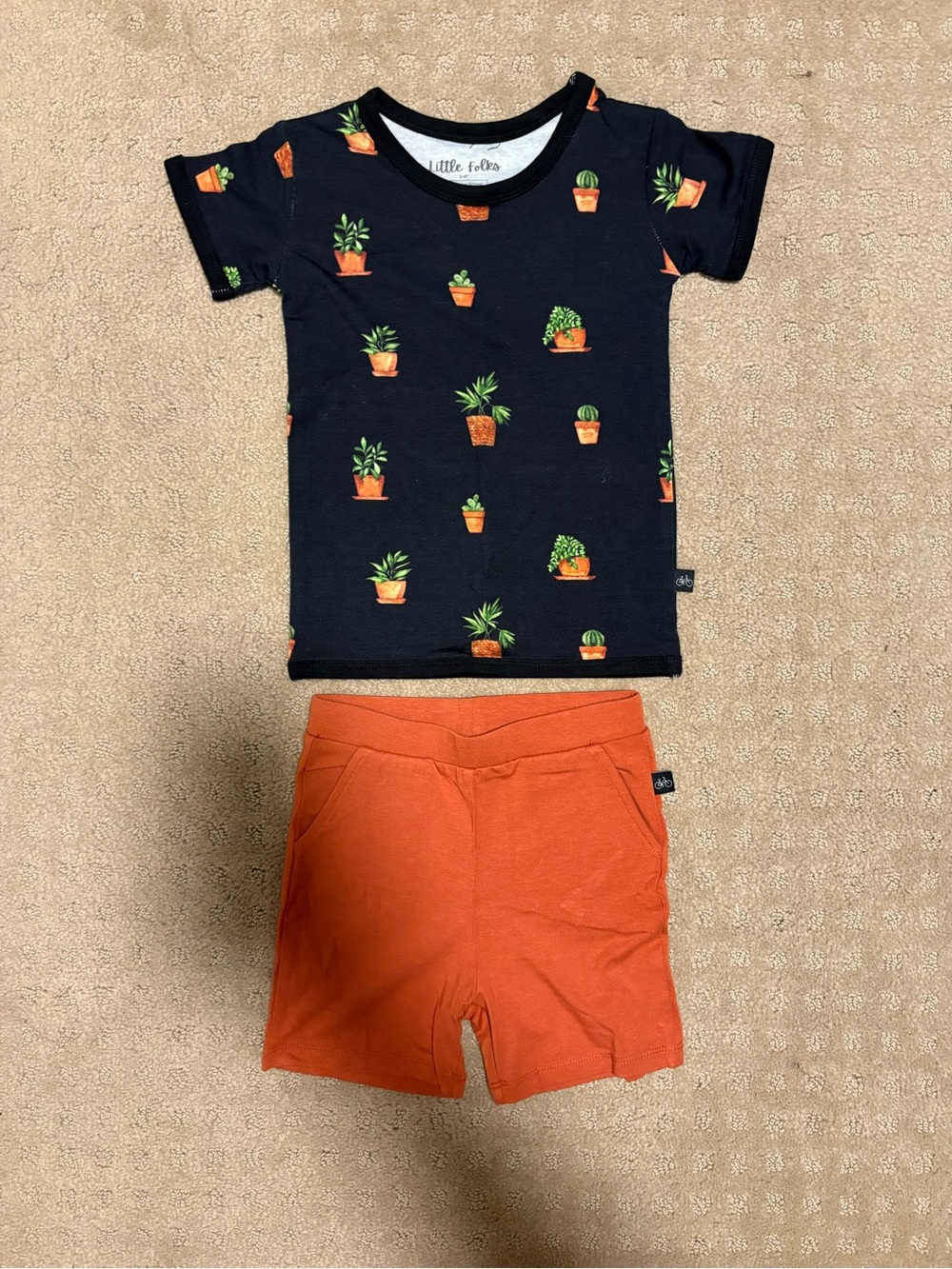 Little Folks Bamboo Tee and Short Set